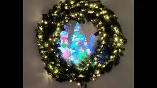 AtmosFX Enchanted Snowman 2021 Christmas Display