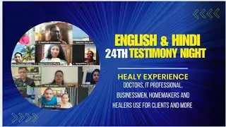 Testimony Night Chapter-24 by Mrs. Leena Joy Senior Vice President