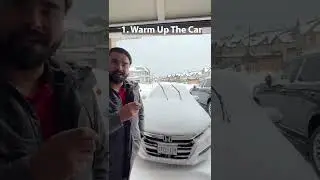 After Snow In CANADA #Shorts #SnowStorm