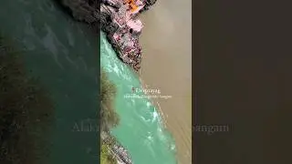 #devprayagsangam #shortsfeed #alaknanda and mandakini nedi ka sangam #devbhumi_uttarakhand