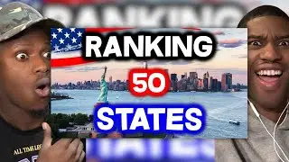 🇬🇧BRIT REACTS TO - All 50 STATES in AMERICA Ranked WORST to BEST