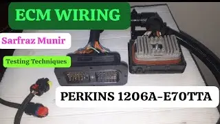 PERKINS 1206A-E70TTA ECM CONTROL WIRING AND ENGINE INTRODUCED EXPLAIN URDU IN HINDI