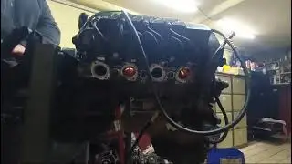 Mercedes M113 N/A v8 5.0 start up on the strand