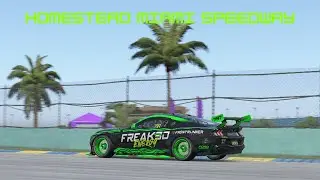 iRacing Hotlap. Homestead Miami Speedway Road Course B. Gen3 Supercar Ford Mustang.
