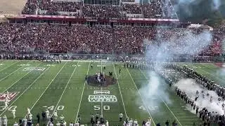 Montana State Bobcats, Montana Grizzlies run onto field for 124th Brawl of the Wild