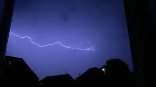 Overnight Thunderstorm - Northamptonshire, UK - 21-22 September 2024
