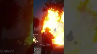 Burning Tree - Firefighting Simulator - The Squad