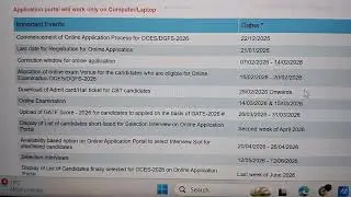 BARC OCES DGFS 2026 UPDATE IMPORTANT DATES #OCES #BARC #DGFS #importantdate #2026