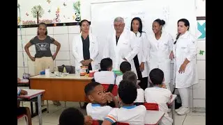 Dia de Sa&uacute;de na Escola Maria Edna Matos, em Baixa Grande