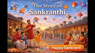 Sankranthi Festival Story for Kids & Families Learn Indian Traditions ages 3 to 10 Why We Celebrate