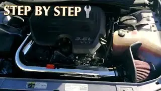 How to install K&N Cold Air Intake Dodge Challenger (Step by Step)