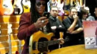 Cass Lewis at Bass Line Music Shop - Milano