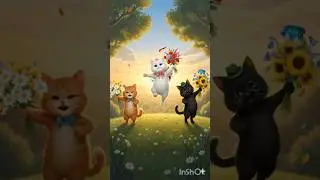 😸 Dancing Cats | Funny Cat Dance Short | Dream Play Studio #tagshorts