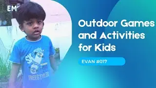 Playing on Terrace  | Outdoor Games & Activities | Kids Indoor Play Time