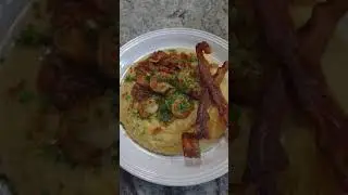 #myhomemade southern shrimp&grits😋