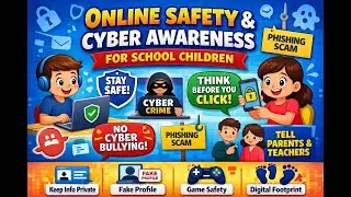 cyber Helps NGO|Online Safety & Cyber Awareness for School Children | Good Digital Habits| video