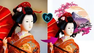 💖✅How To Joint Picture Editing Remove Background in Photoshop Fastest #31