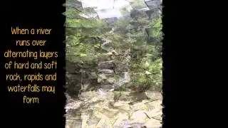 geography - upper course of a river (key facts)