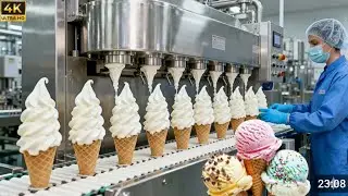 Cómo se hace el helado: Proceso en fábricas modernas