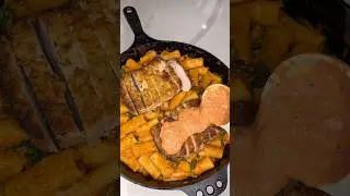 Panko Crusted Pork Chops and Rigatoni - Nothing Fancy #shorts #youtubeshorts #food #fyp