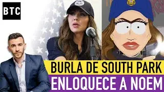 Burla de ‘South Park’ ENLOQUECE a Kristi Noem, Secretaria del DHS