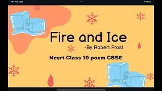 Fire and Ice by Robert Frost - Complete Analysis & Hidden Meanings Explained | by Saumya