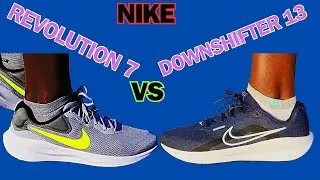 Nike Downshifter 13 vs Revolution 7, Full review #Nike   #Revolution7 #downshifter13 #budgetshoes