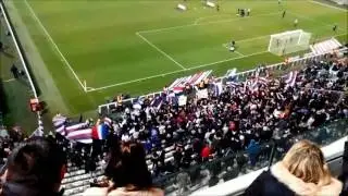 Ambiances des tribunes du Matmut Atlantique - FCGB - PSG - Saison Ligue 1 2016-2017