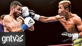Albert Pagara knocks out challenger in first round to defend his IBF Intercontinental title in Dubai