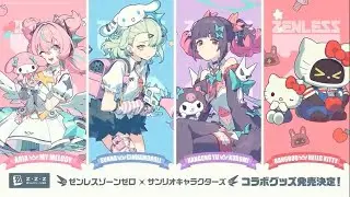 🎮 OFFICIAL HELLO KITTY x ZENLESS ZONE ZERO COLLAB IS HERE! ✨ Magical Girls 