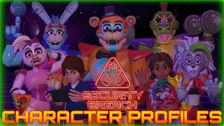 FNAF Security Breach Character Profiles (comicverse)