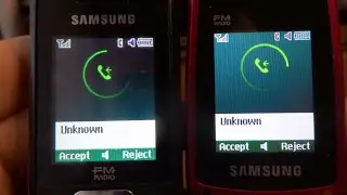 Samsung E2100 & E2210 Incoming Calls