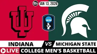 INDIANA VS MICHIGAN STATE 🏀 NCAA Men&rsquo;s Basketball | Live Scoreboard & Fan Chat