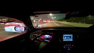 CRAZY FRIDAY NIGHT POV IN MY CHRYSLER 300 SWAP..