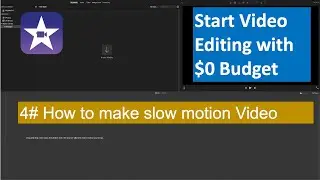 How to add  Slow motion effect