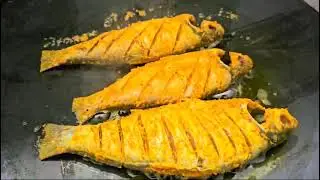 Kam Tel mein !! is tarike se tava per fry Karen !!fish Masala !! simple aur aasan tarike se !!