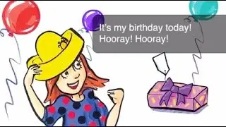 STORYFUN 1 - UNIT 3 - KIM'S BIRTHDAY | SHORT ENGLISH STORY FOR KIDS | HARRY TRAN
