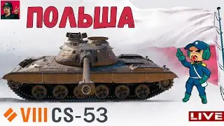 🔥 CS-53 - Очень проблемная Польская СТ ● World of Tanks