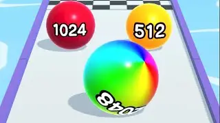 Ball Run 2048 - All Levels Gameplay Android, iOS ( Levels 141 - 162 )