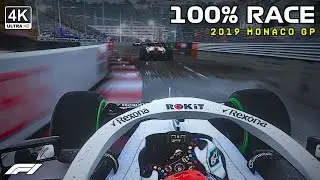 Robert Kubica 100% Race Monaco GP | Maximum Difficulty | Smooth Driving