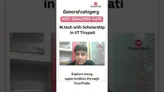 Final Selection | With Scholarship & Without GATE | Mtech from IIT Tirupati in Post GATE Counselling