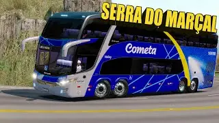 ACELERANDO FORTE O ÔNIBUS DA COMETA NO MAPA DA BAHIA - MUITAS ULTRAPASSAGENS - ETS 2 MODS