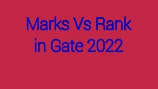 GATE 2021 Mechanical _ score vs marks vs rank (AIR) _ GATE 2021 vs 2020