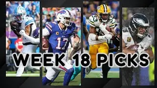 Ep. 520 - NFL WEEK 18 PICKS! 🏈 Week 17 Review & Fan Frustration! #nfl #football