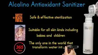 Bio 69 Alcalino Antioxidant sanitizer easy to use and  value foe money