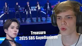 Treasure - SBS GayoDaejeon Paradise + выступление RUN | РЕАКЦИЯ