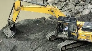 SANY machin 225 Excavator working ameging video 2025