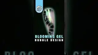 Fin-Tastic | Blooming Gel Bubble Design. #shorts #nailart #fintastic #naildesign #nailtutorial