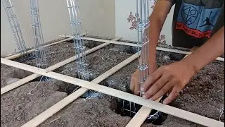 HOW TO MAKE the FOUNDATIONS of Building a mini mosque I اصغر بناء في العالم
