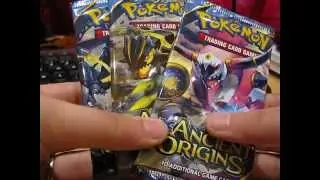 Opening A Pokemon Ancient Origins Mega Tyranitar Pin Blister
